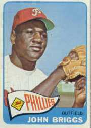 1965 Topps Baseball Cards      163     Johnny Briggs